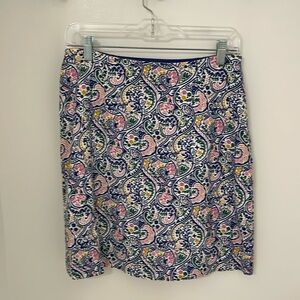 Boden Cotton Terraza Skirt, Sz US 6R, EUC
